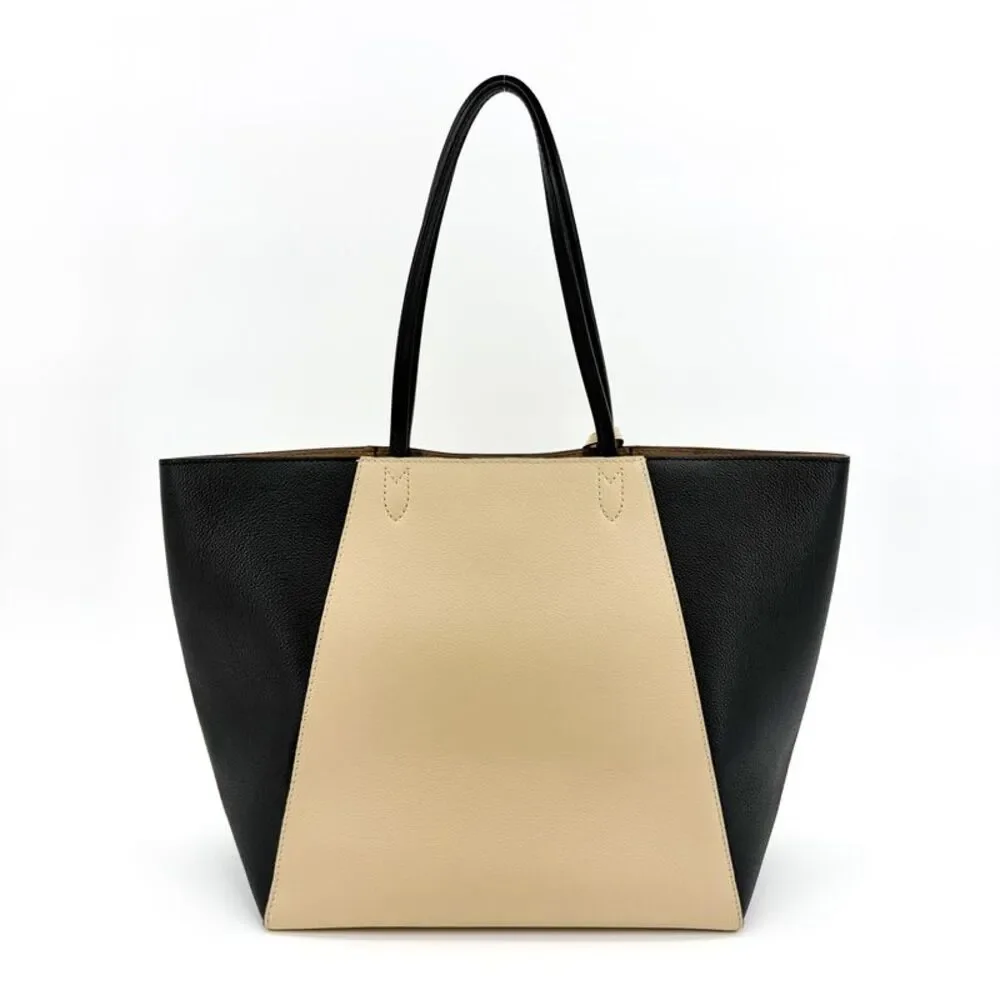 Louis Vuitton Lockme Shopper Black Beige